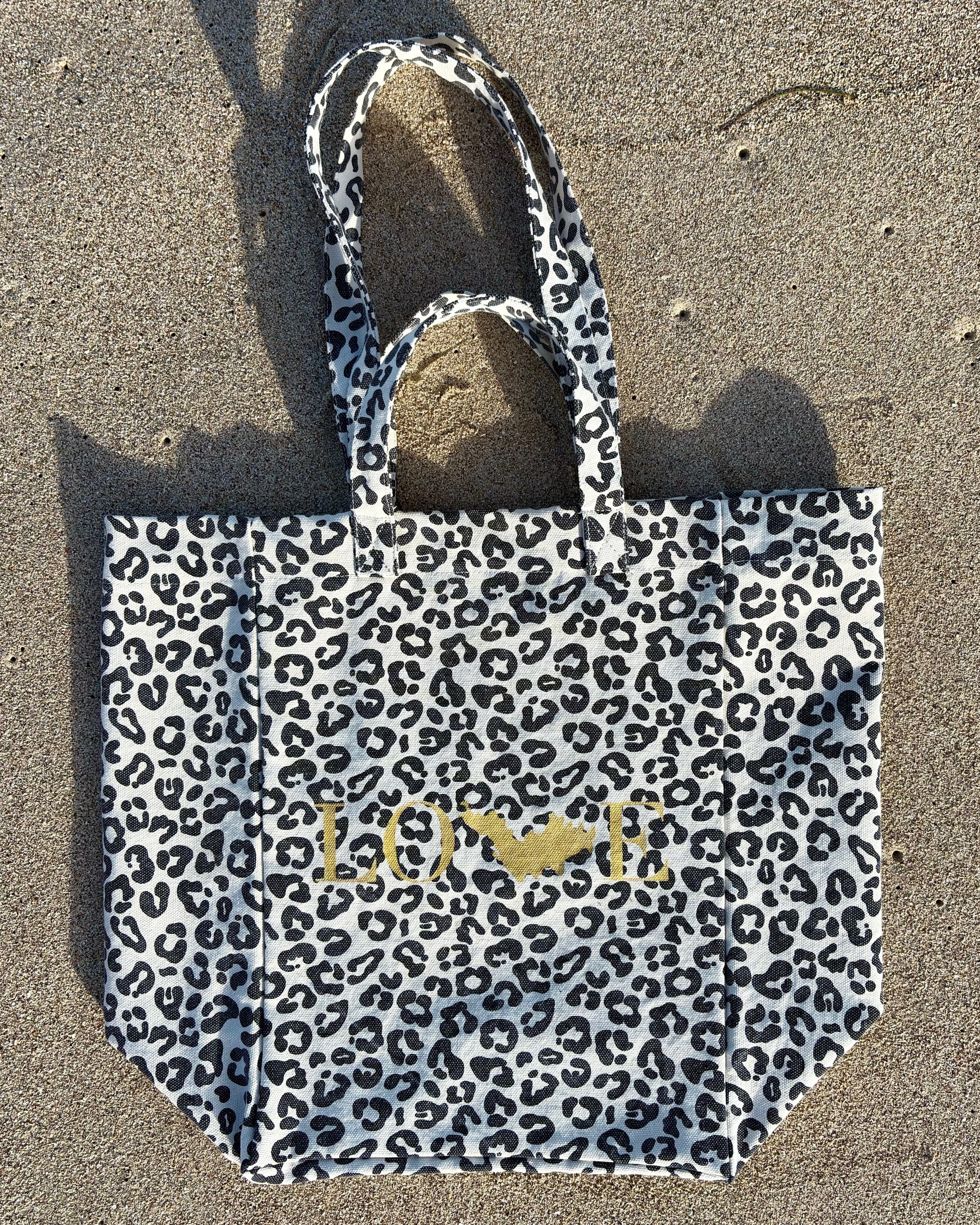 Sac coton couleur léo craie, l'indispensable au quotidien