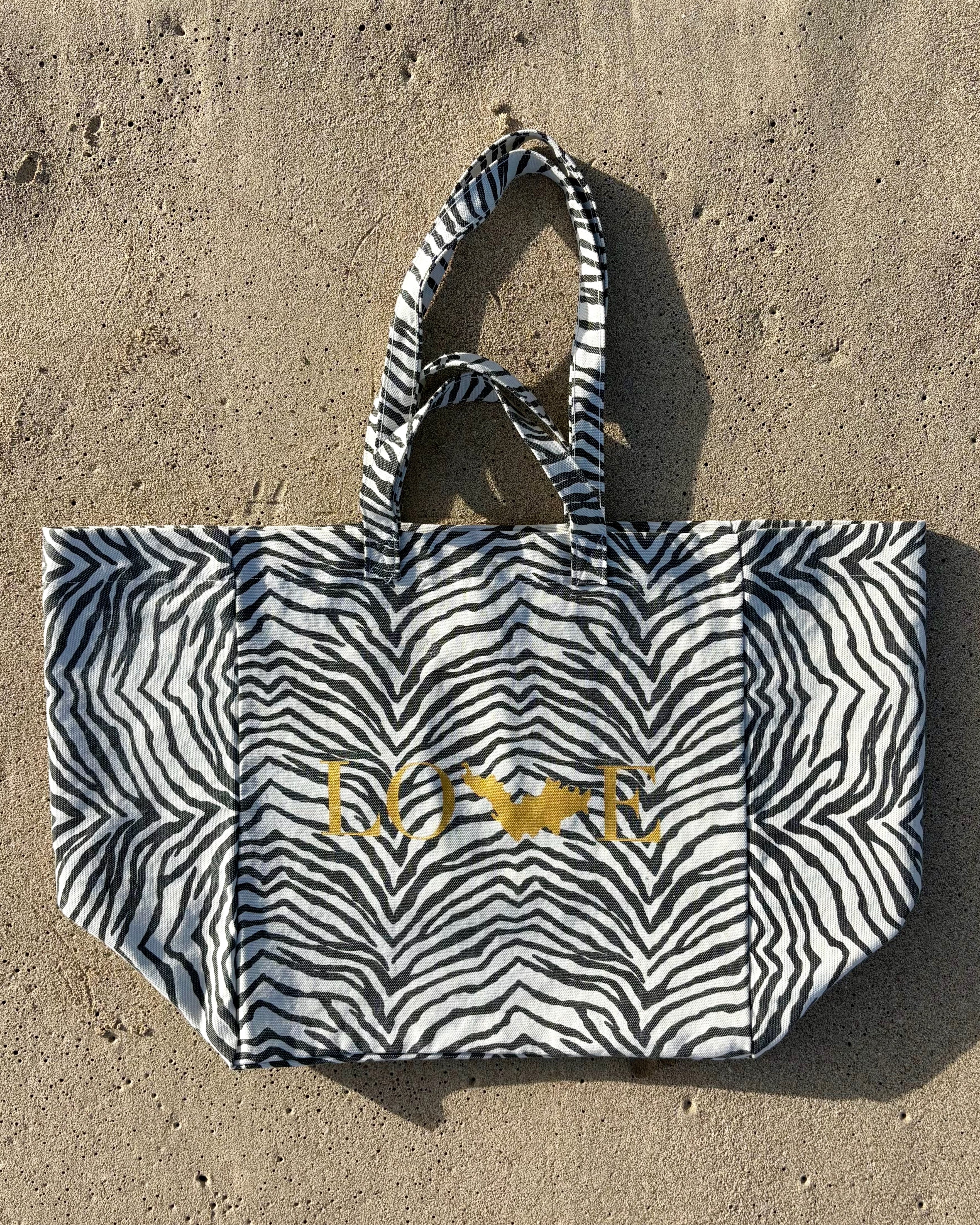 Sac Saba zèbre craie