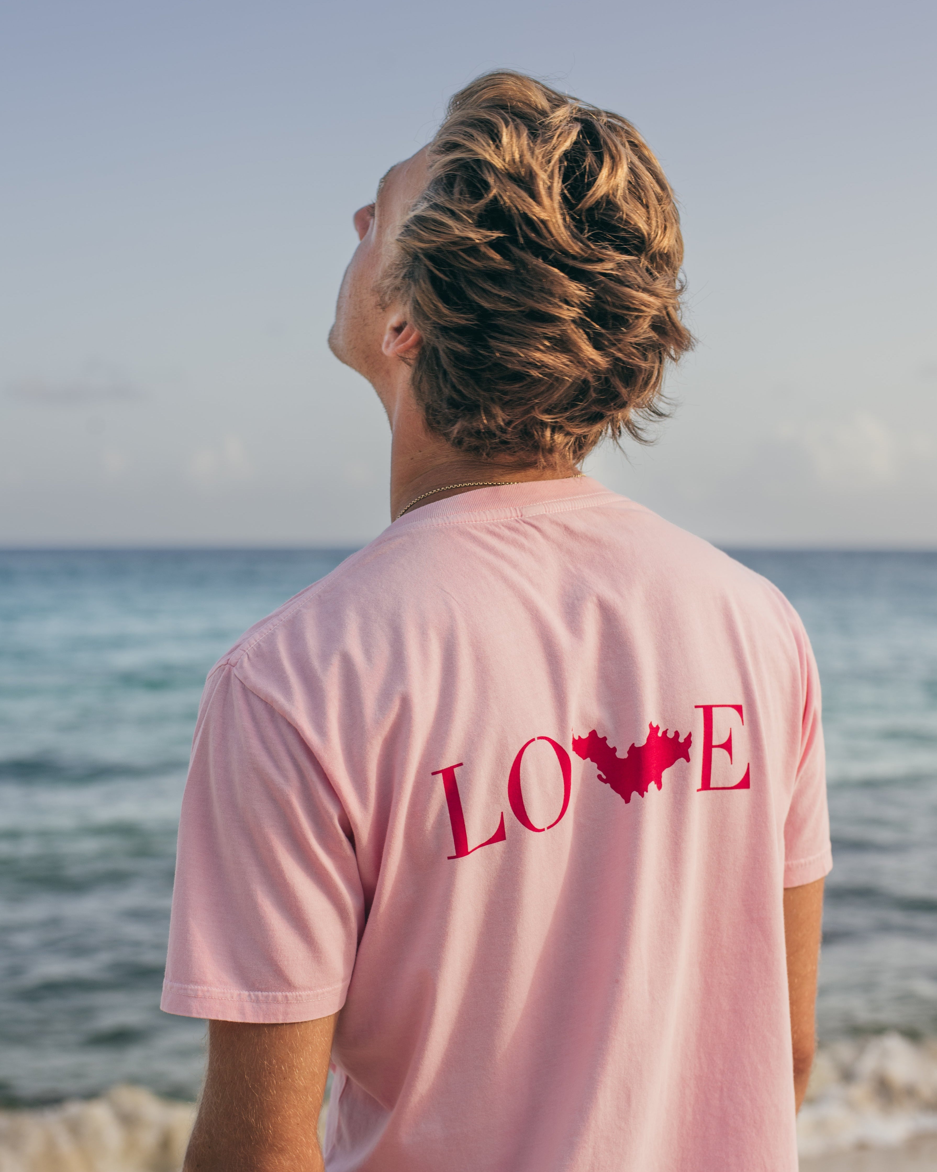 T-Shirt Love rose