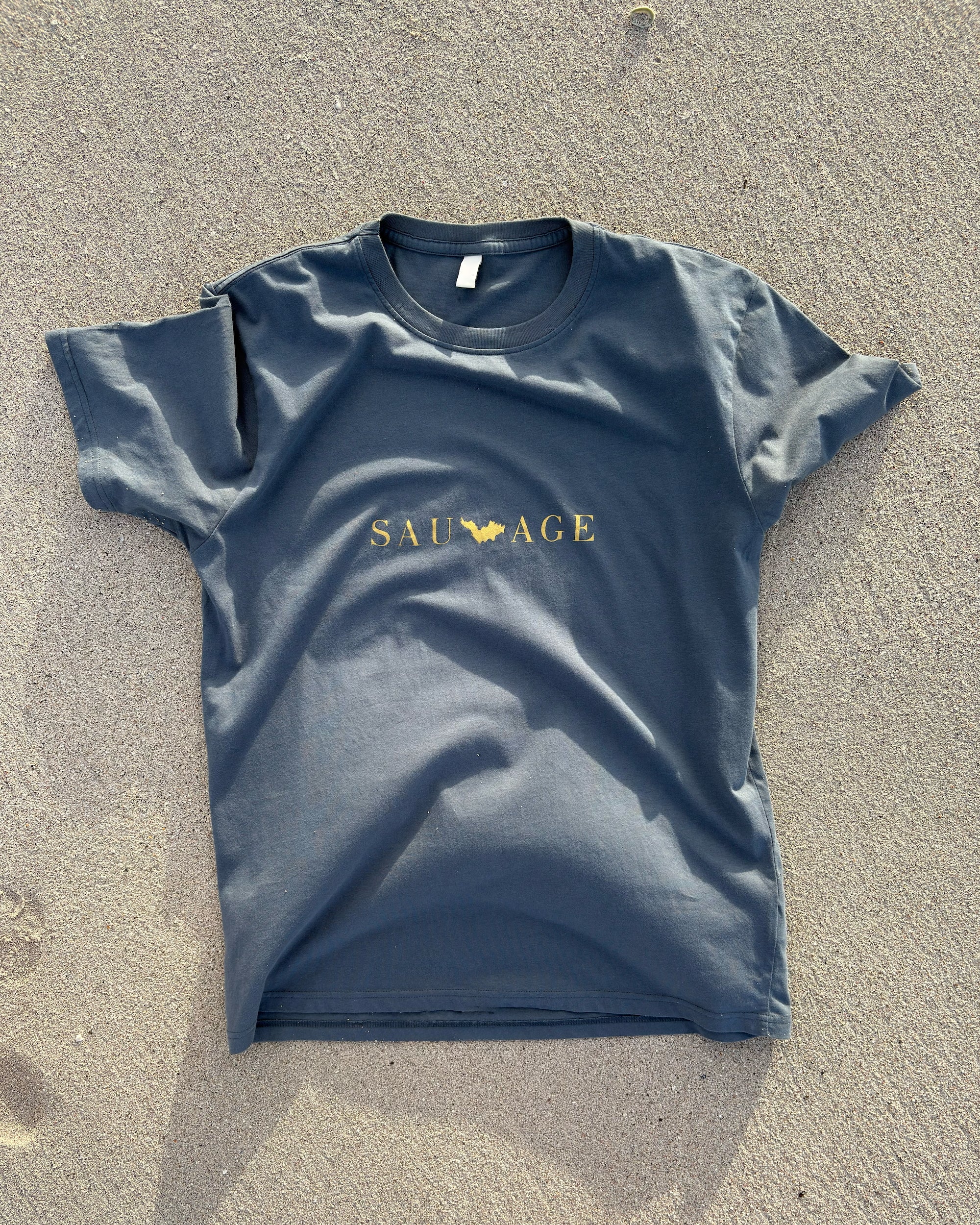 T-Shirt sauvage gris