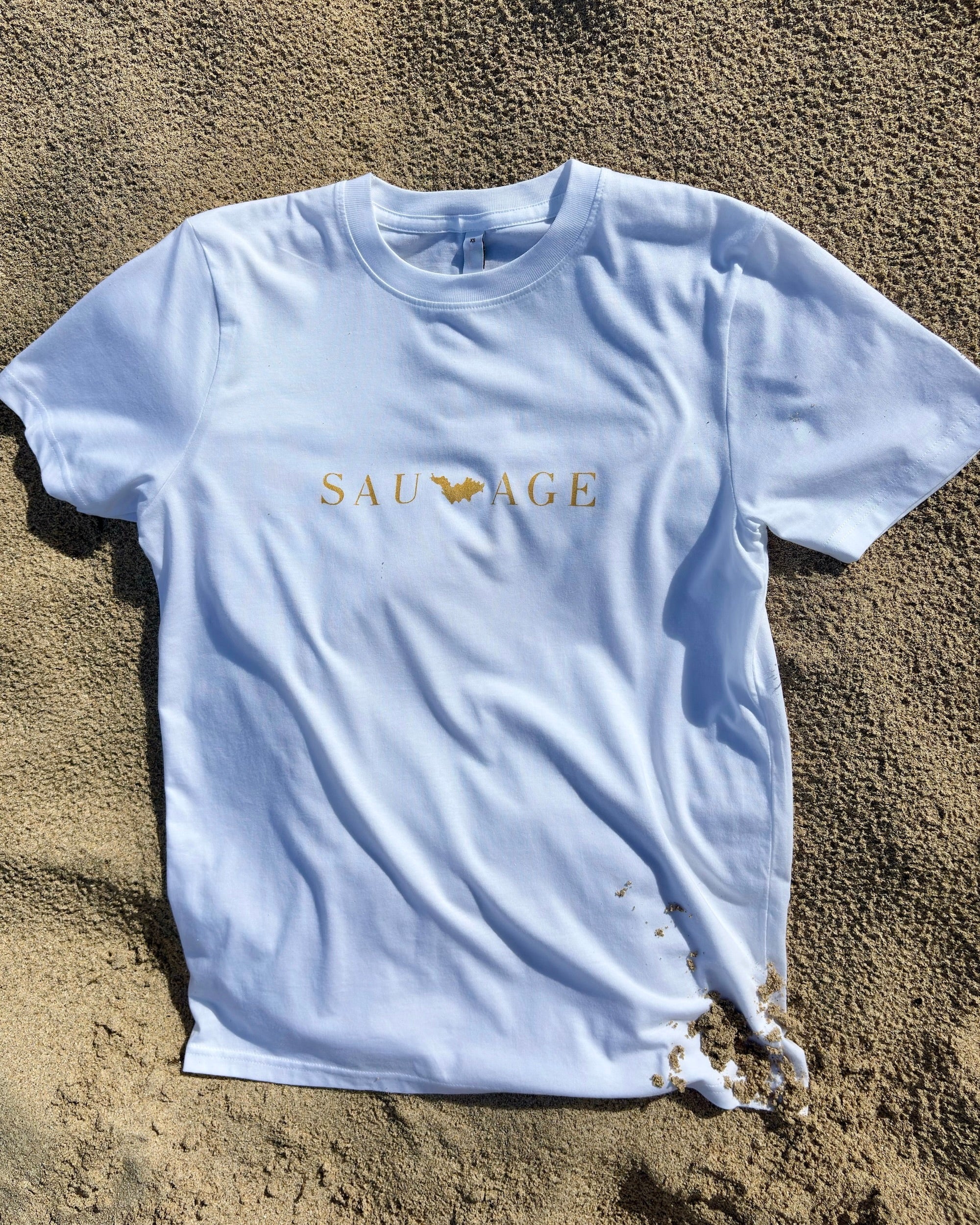 T-Shirt sauvage blanc