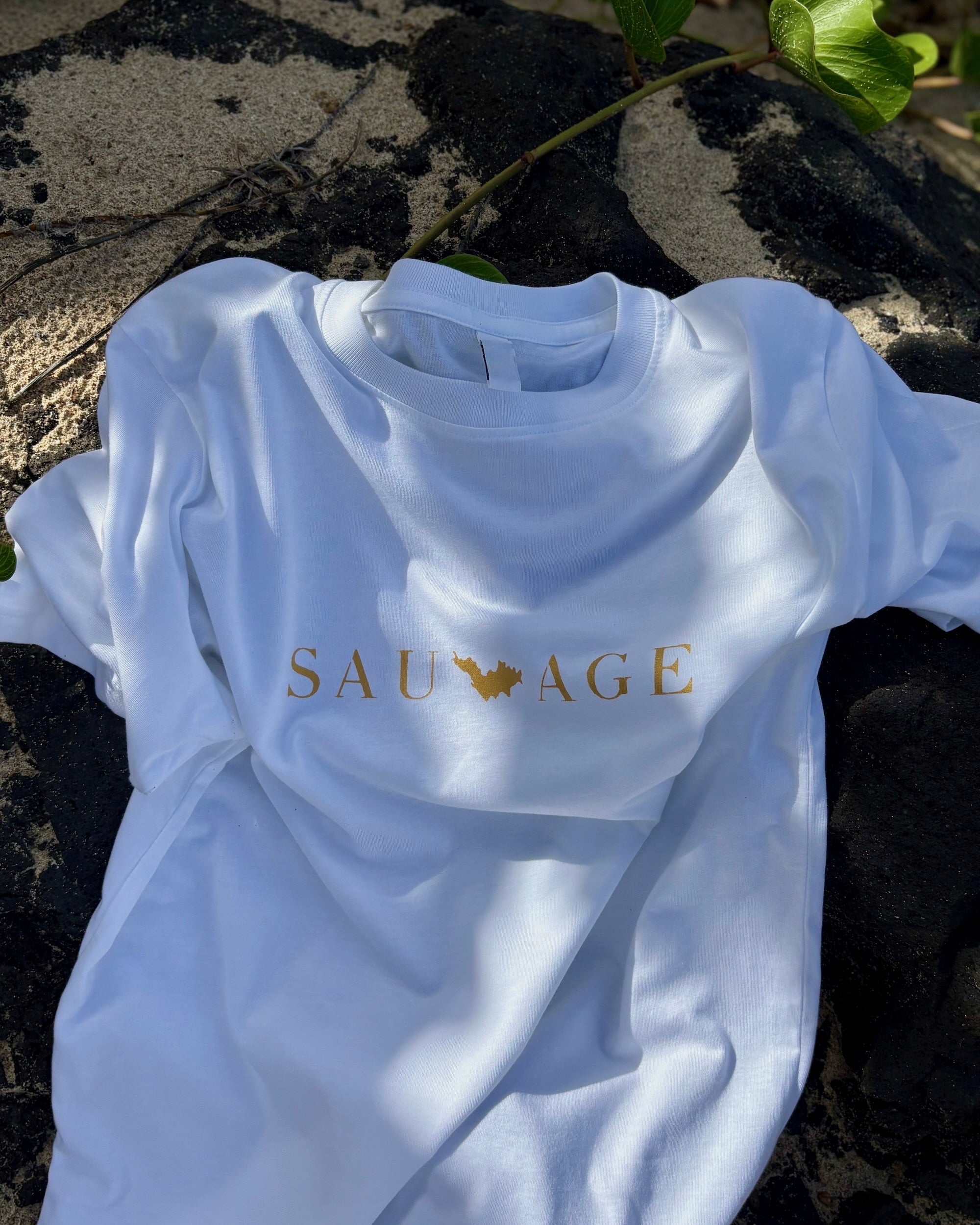 T-Shirt sauvage blanc