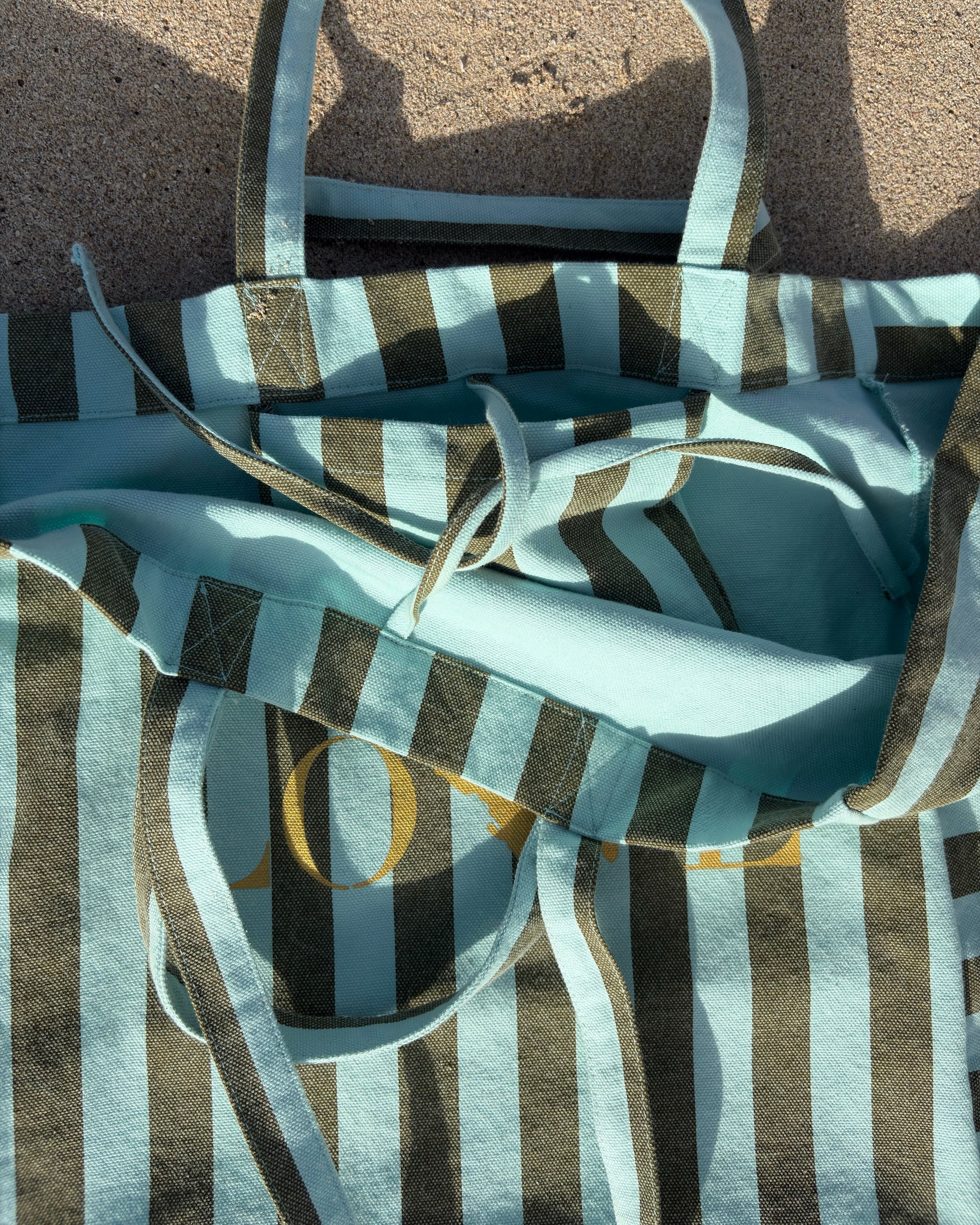 Sac Saba aqua & kaki