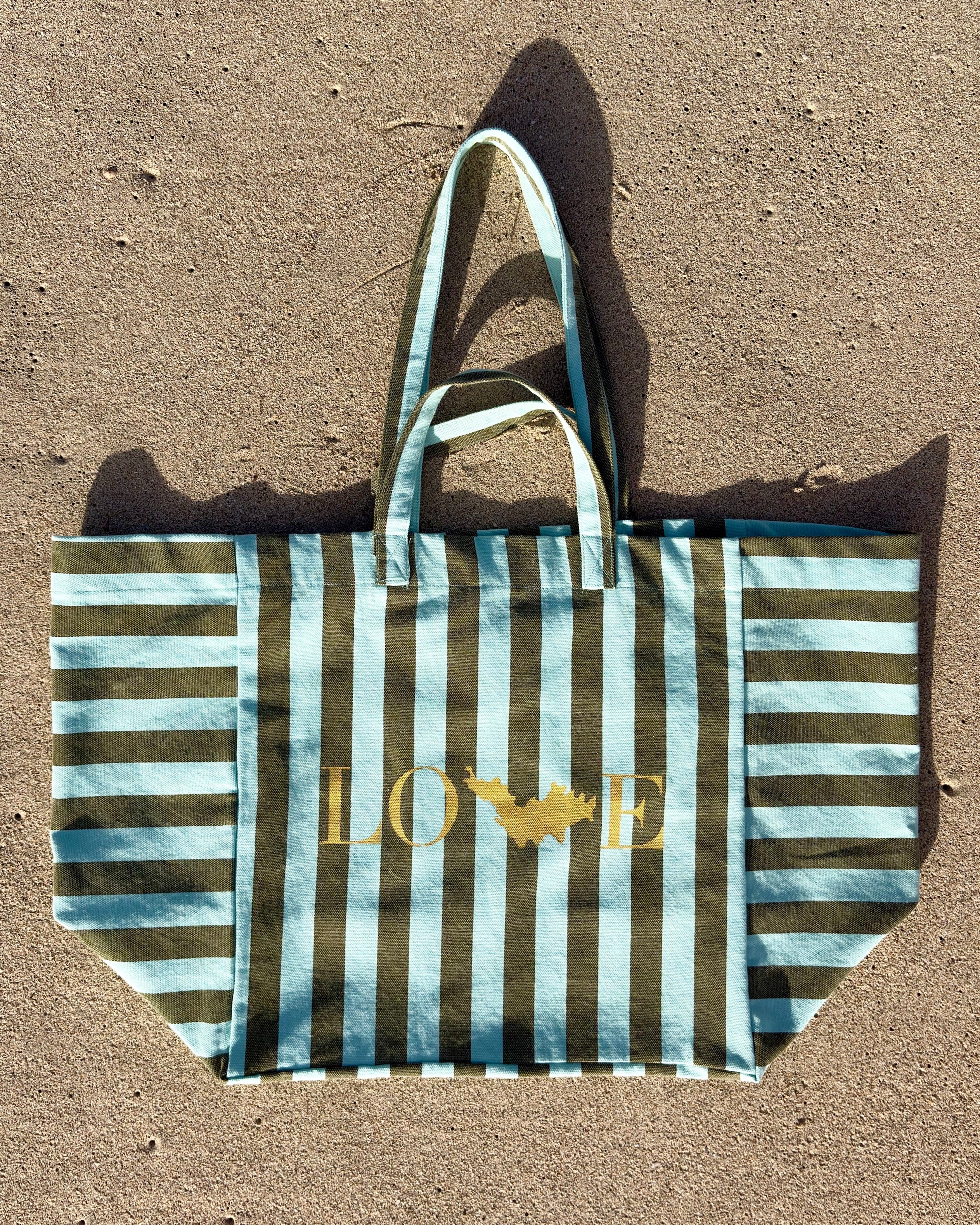 Sac Saba aqua & kaki