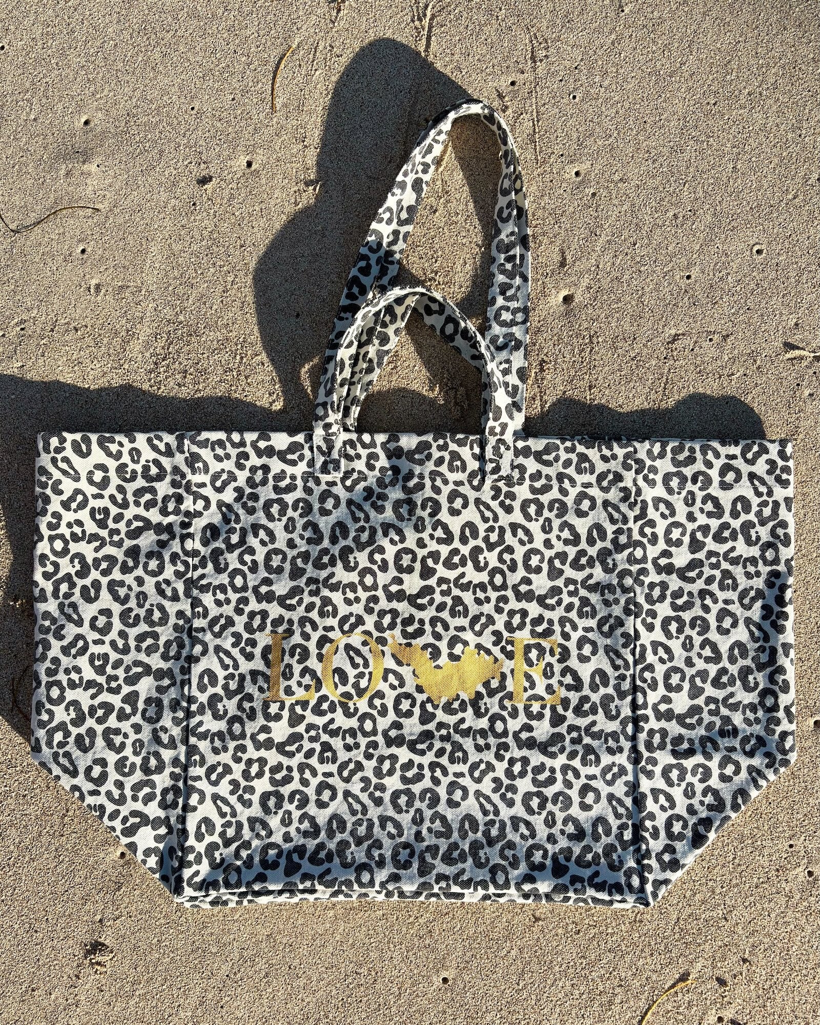 Grand sac coton Love St Barth