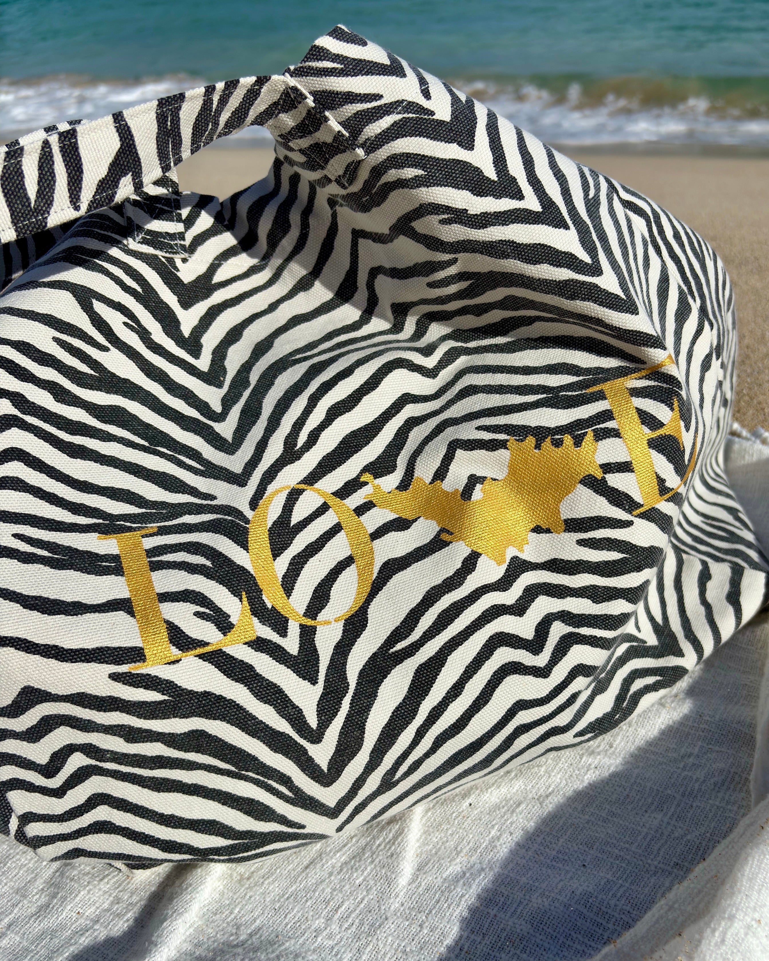 Sac Saba zèbre craie