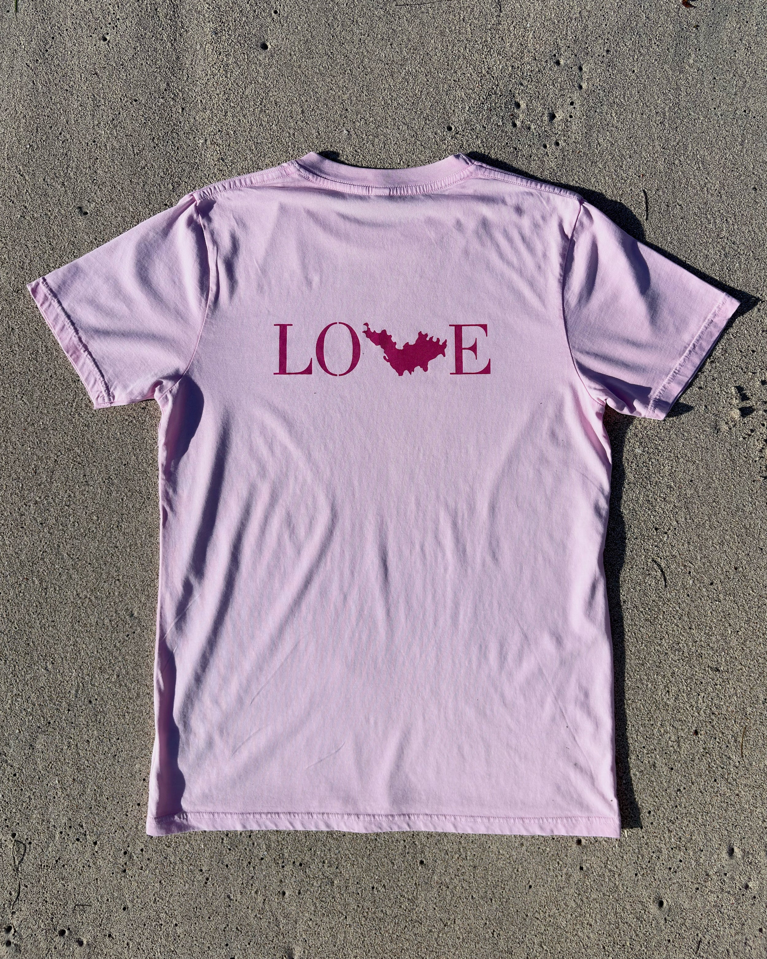 T-Shirt Love rose