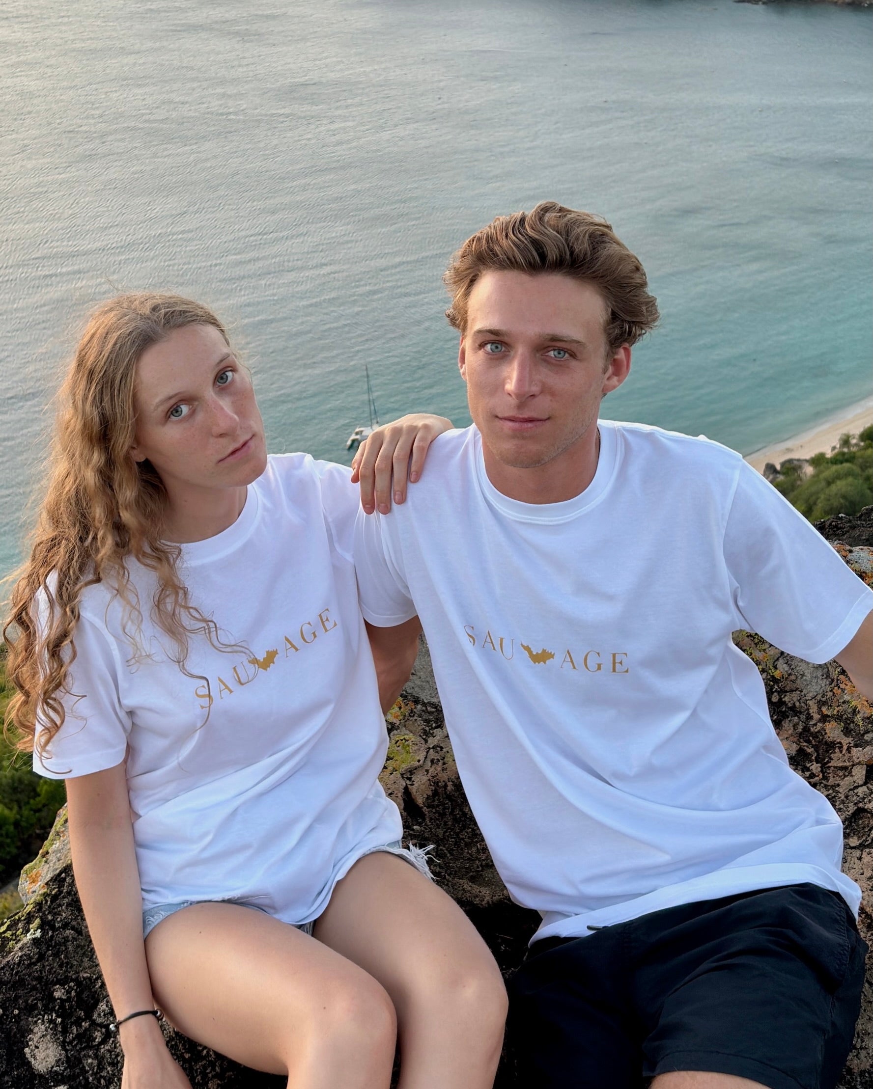 T-Shirt sauvage blanc