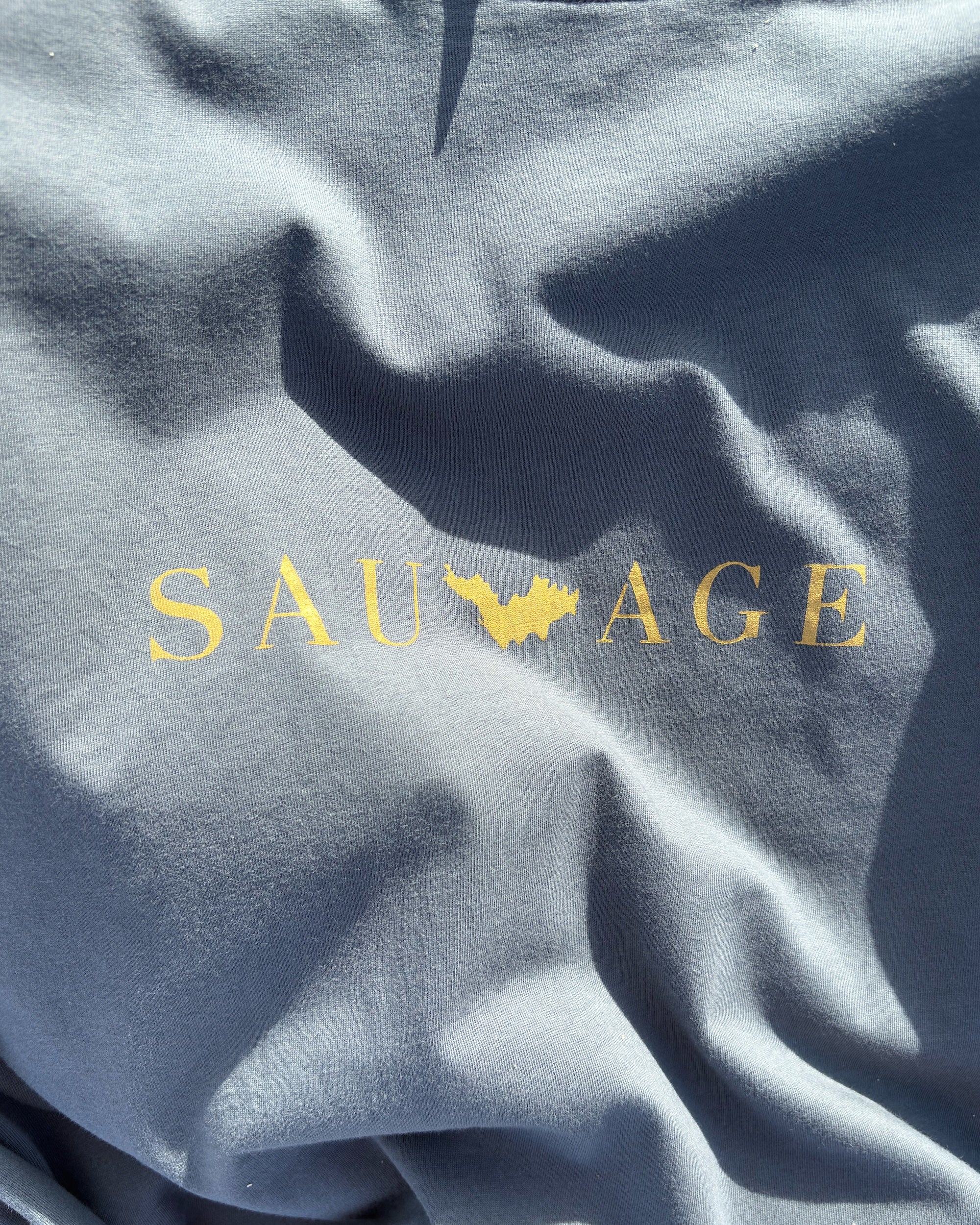 T-Shirt sauvage gris